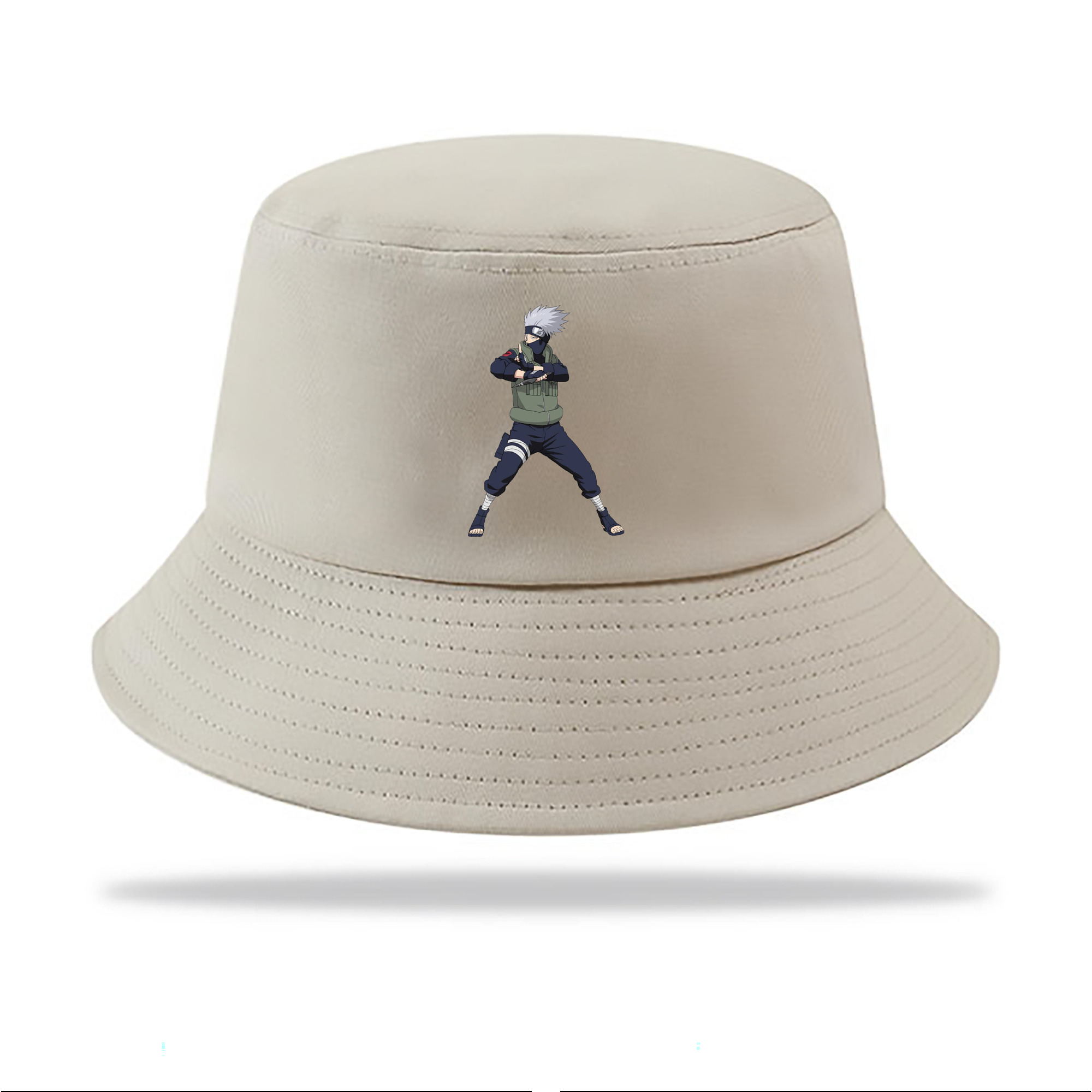 （画像用） NARUTO -ナルト- はたけ カカシ Hatake Kakashi アウトドア日除けバケットハット